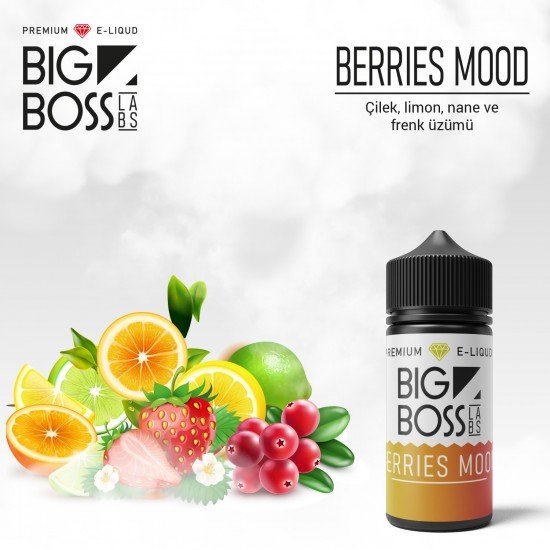 Big Boss 60 ML Berries Mood Likit  en uygun fiyatlar ile ebuhar da!  Big Boss 60 ML Berries Mood Likit özellikleri, fiyatı, incelemesi, yorumları ve taksit seçenekleri için hemen tıklayın!