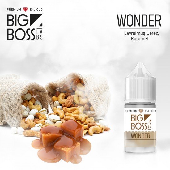 Big Boss Wonder 30 ML Likit  en uygun fiyatlar ile ebuhar da!  Big Boss Wonder 30 ML Likit özellikleri, fiyatı, incelemesi, yorumları ve taksit seçenekleri için hemen tıklayın!