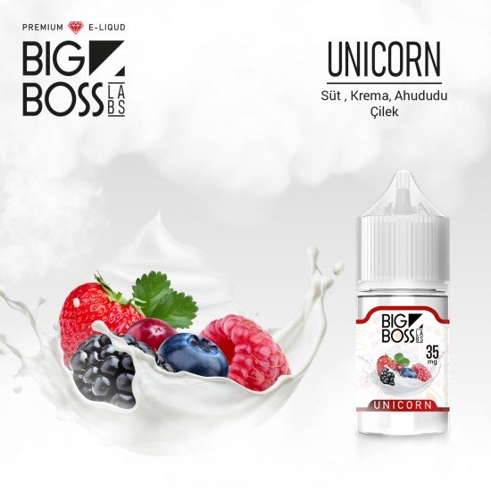 Big Boss Unicorn 30 ML Likit  en uygun fiyatlar ile ebuhar da!  Big Boss Unicorn 30 ML Likit özellikleri, fiyatı, incelemesi, yorumları ve taksit seçenekleri için hemen tıklayın!