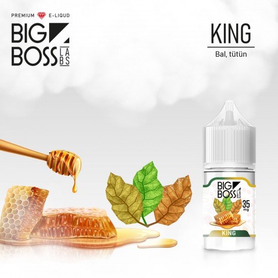 Big Boss King 30 ML Likit  en uygun fiyatlar ile ebuhar da!  Big Boss King 30 ML Likit özellikleri, fiyatı, incelemesi, yorumları ve taksit seçenekleri için hemen tıklayın!
