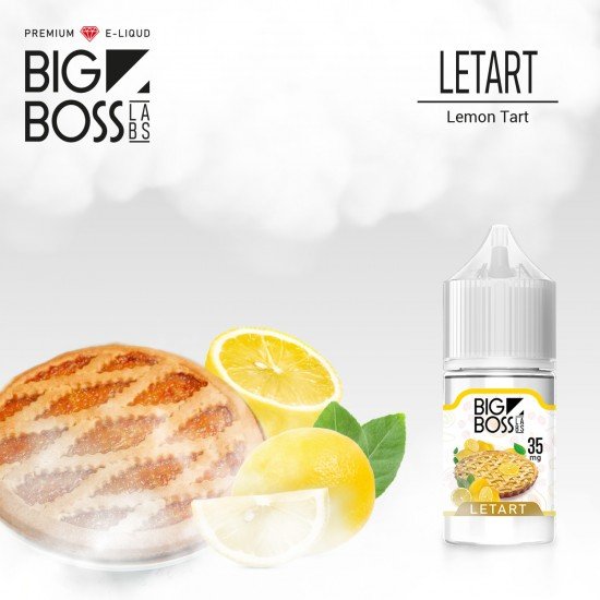 Big Boss Letart 30 ML Salt Likit  en uygun fiyatlar ile ebuhar da!  Big Boss Letart 30 ML Salt Likit özellikleri, fiyatı, incelemesi, yorumları ve taksit seçenekleri için hemen tıklayın!