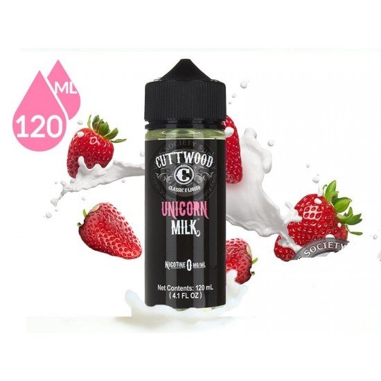 Cuttwood Unicorn Milk 120mL  en uygun fiyatlar ile ebuhar da!  Cuttwood Unicorn Milk 120mL özellikleri, fiyatı, incelemesi, yorumları ve taksit seçenekleri için hemen tıklayın!