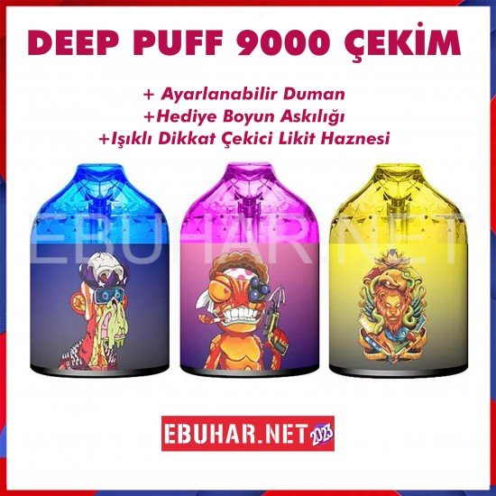 Deepbar 9000 Kiwi dragon berry  en uygun fiyatlar ile ebuhar da!  Deepbar 9000 Kiwi dragon berry özellikleri, fiyatı, incelemesi, yorumları ve taksit seçenekleri için hemen tıklayın!