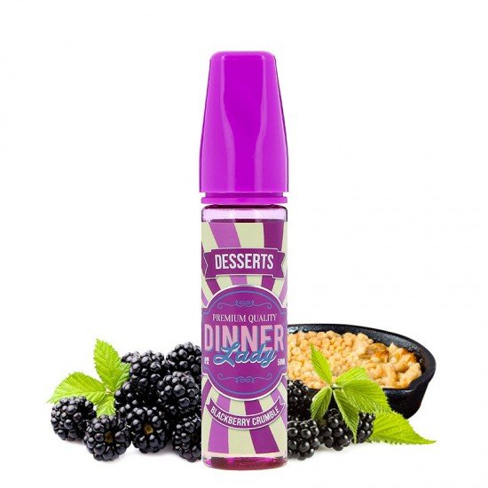 Dinner Lady Blackberry Crumble Premium Likit 60 ML  en uygun fiyatlar ile ebuhar da!  Dinner Lady Blackberry Crumble Premium Likit 60 ML özellikleri, fiyatı, incelemesi, yorumları ve taksit seçenekleri için hemen tıklayın!