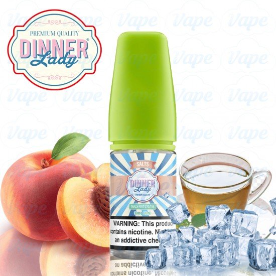 Dinner Lady Salt Likit Peach Mint Iced  en uygun fiyatlar ile ebuhar da!  Dinner Lady Salt Likit Peach Mint Iced özellikleri, fiyatı, incelemesi, yorumları ve taksit seçenekleri için hemen tıklayın!