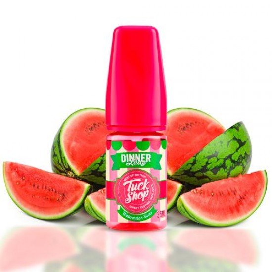 Dinner Lady Salt Likit Watermelon Slices 30mL  en uygun fiyatlar ile ebuhar da!  Dinner Lady Salt Likit Watermelon Slices 30mL özellikleri, fiyatı, incelemesi, yorumları ve taksit seçenekleri için hemen tıklayın!