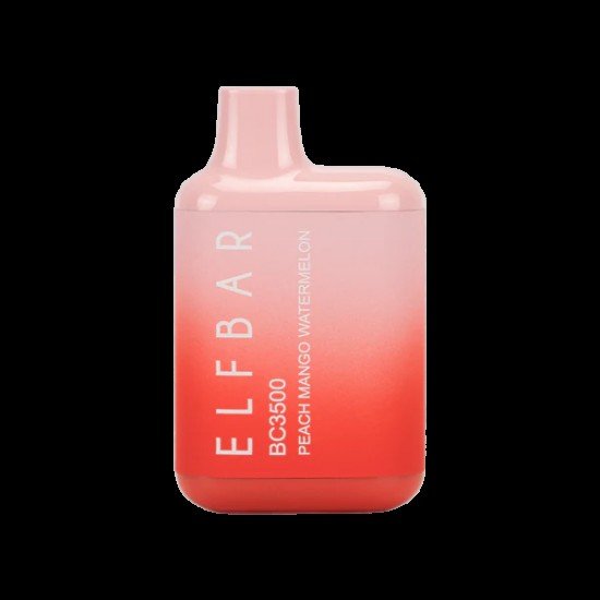 Elfbar 3500 Peach Mango Watermelon  en uygun fiyatlar ile ebuhar da!  Elfbar 3500 Peach Mango Watermelon özellikleri, fiyatı, incelemesi, yorumları ve taksit seçenekleri için hemen tıklayın!