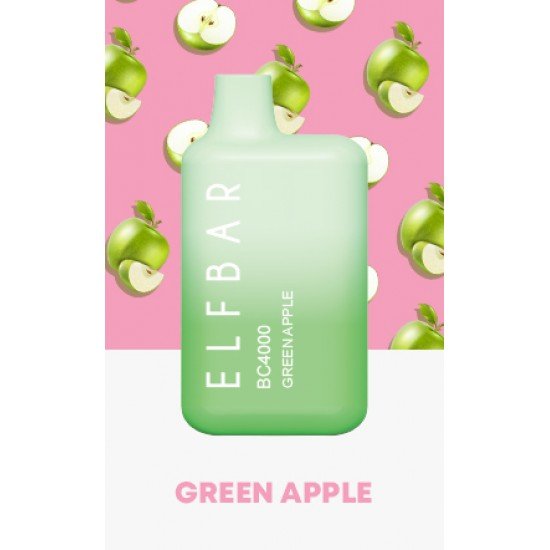 Elfbar 4000 Green apple  en uygun fiyatlar ile ebuhar da!  Elfbar 4000 Green apple özellikleri, fiyatı, incelemesi, yorumları ve taksit seçenekleri için hemen tıklayın!