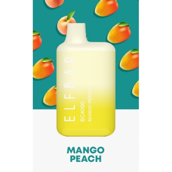 Elfbar 4000 Mango peach  en uygun fiyatlar ile ebuhar da!  Elfbar 4000 Mango peach özellikleri, fiyatı, incelemesi, yorumları ve taksit seçenekleri için hemen tıklayın!