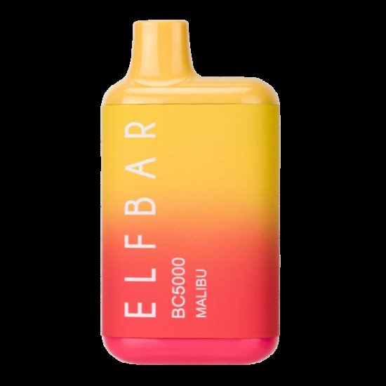 Elfbar 5000 Malibu  en uygun fiyatlar ile ebuhar da!  Elfbar 5000 Malibu özellikleri, fiyatı, incelemesi, yorumları ve taksit seçenekleri için hemen tıklayın!