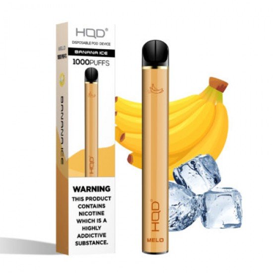 HQD Melo 1000 Banana Ice  en uygun fiyatlar ile ebuhar da!  HQD Melo 1000 Banana Ice özellikleri, fiyatı, incelemesi, yorumları ve taksit seçenekleri için hemen tıklayın!