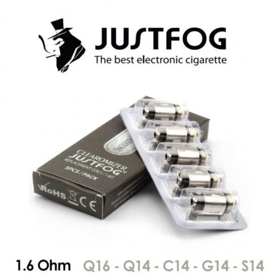 JUSTFOG Q14, S14, G14, C14, P14A, Q16, P16A Coilleri  en uygun fiyatlar ile ebuhar da!  JUSTFOG Q14, S14, G14, C14, P14A, Q16, P16A Coilleri özellikleri, fiyatı, incelemesi, yorumları ve taksit seçenekleri için hemen tıklayın!