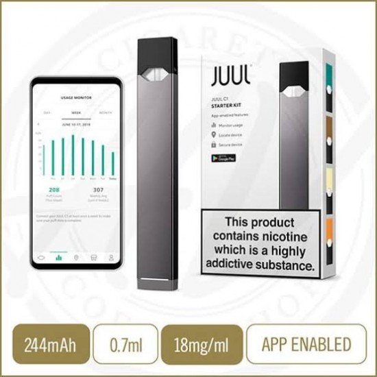 Juul C1 Bluetooth Pod Kit  en uygun fiyatlar ile ebuhar da!  Juul C1 Bluetooth Pod Kit özellikleri, fiyatı, incelemesi, yorumları ve taksit seçenekleri için hemen tıklayın!