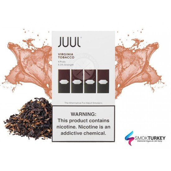 JUUL VİRGİNİA TOBACCO POD KARTUŞ  en uygun fiyatlar ile ebuhar da!  JUUL VİRGİNİA TOBACCO POD KARTUŞ özellikleri, fiyatı, incelemesi, yorumları ve taksit seçenekleri için hemen tıklayın!