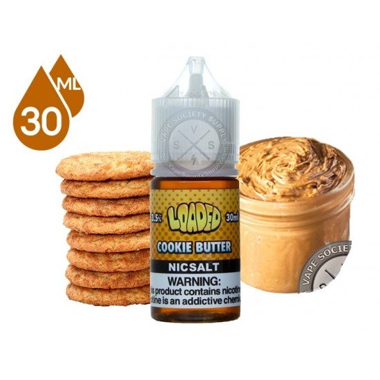 Loaded Cookie Butter 30 ML Salt Likit  en uygun fiyatlar ile ebuhar da!  Loaded Cookie Butter 30 ML Salt Likit özellikleri, fiyatı, incelemesi, yorumları ve taksit seçenekleri için hemen tıklayın!