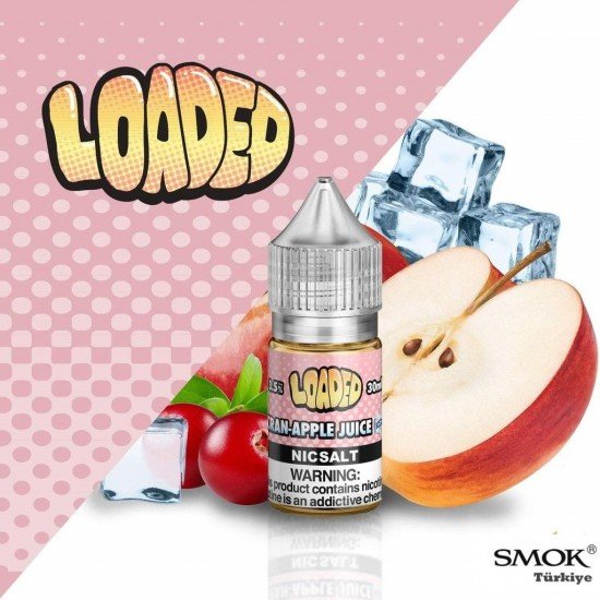 Loaded Cran Apple İced 30 ML Salt Likit  en uygun fiyatlar ile ebuhar da!  Loaded Cran Apple İced 30 ML Salt Likit özellikleri, fiyatı, incelemesi, yorumları ve taksit seçenekleri için hemen tıklayın!