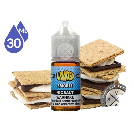 Loaded Smores 30ML Salt Likit  en uygun fiyatlar ile ebuhar da!  Loaded Smores 30ML Salt Likit özellikleri, fiyatı, incelemesi, yorumları ve taksit seçenekleri için hemen tıklayın!