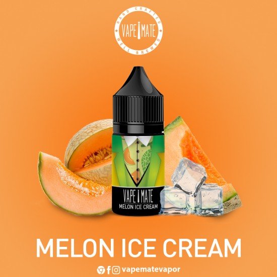 Vape Mate Melon Ice Cream 30 ML Likit  en uygun fiyatlar ile ebuhar da!  Vape Mate Melon Ice Cream 30 ML Likit özellikleri, fiyatı, incelemesi, yorumları ve taksit seçenekleri için hemen tıklayın!