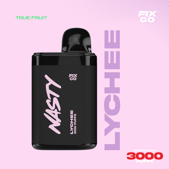 Nasty Fix Go 3000 Lychee  en uygun fiyatlar ile ebuhar da!  Nasty Fix Go 3000 Lychee özellikleri, fiyatı, incelemesi, yorumları ve taksit seçenekleri için hemen tıklayın!