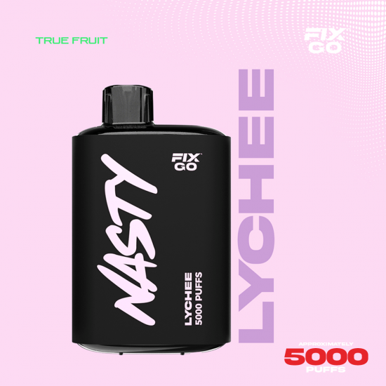 Nasty Fix Go 5000 Lychee  en uygun fiyatlar ile ebuhar da!  Nasty Fix Go 5000 Lychee özellikleri, fiyatı, incelemesi, yorumları ve taksit seçenekleri için hemen tıklayın!