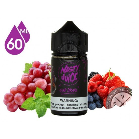 Nasty Juice Asap Grape 60ML Premium Likit  en uygun fiyatlar ile ebuhar da!  Nasty Juice Asap Grape 60ML Premium Likit özellikleri, fiyatı, incelemesi, yorumları ve taksit seçenekleri için hemen tıklayın!