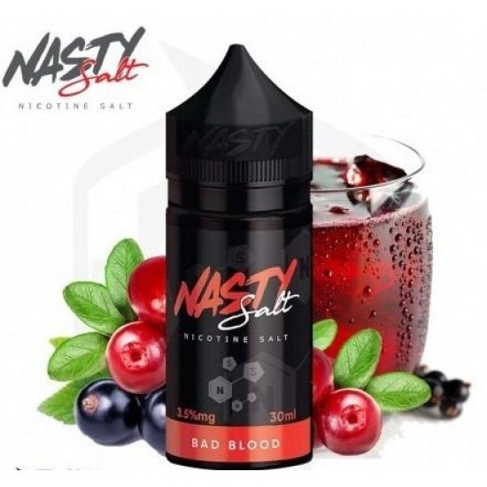 Nasty Juice Bad Blood 30ML Premium Salt Likit  en uygun fiyatlar ile ebuhar da!  Nasty Juice Bad Blood 30ML Premium Salt Likit özellikleri, fiyatı, incelemesi, yorumları ve taksit seçenekleri için hemen tıklayın!