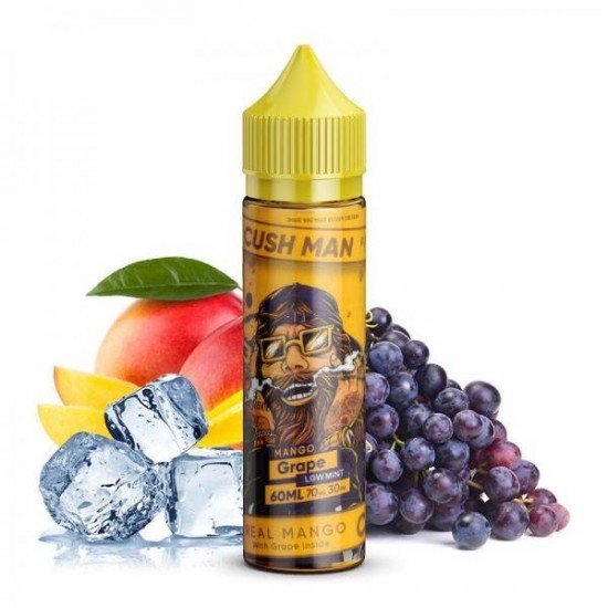 Nasty Juice Cush Man Mango Grape 60ml Premium Likit  en uygun fiyatlar ile ebuhar da!  Nasty Juice Cush Man Mango Grape 60ml Premium Likit özellikleri, fiyatı, incelemesi, yorumları ve taksit seçenekleri için hemen tıklayın!