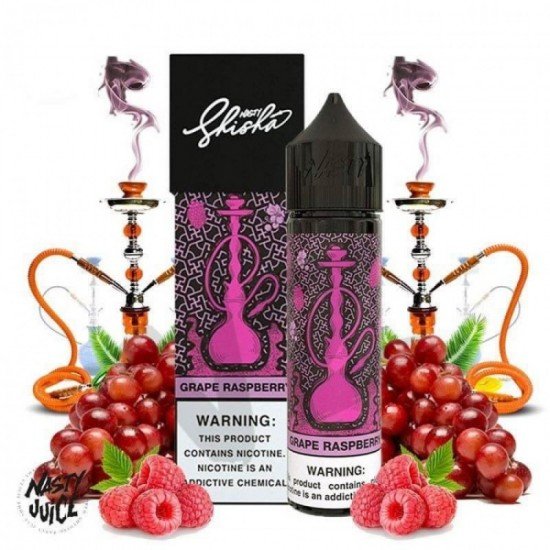 Nasty Juice Grape Raspberry 60ML Premium Likit  en uygun fiyatlar ile ebuhar da!  Nasty Juice Grape Raspberry 60ML Premium Likit özellikleri, fiyatı, incelemesi, yorumları ve taksit seçenekleri için hemen tıklayın!