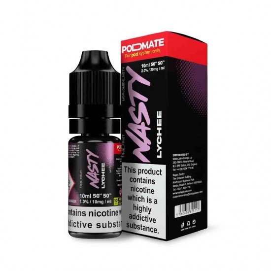 Nasty Juice Lychee 30ML Premium Salt Likit  en uygun fiyatlar ile ebuhar da!  Nasty Juice Lychee 30ML Premium Salt Likit özellikleri, fiyatı, incelemesi, yorumları ve taksit seçenekleri için hemen tıklayın!