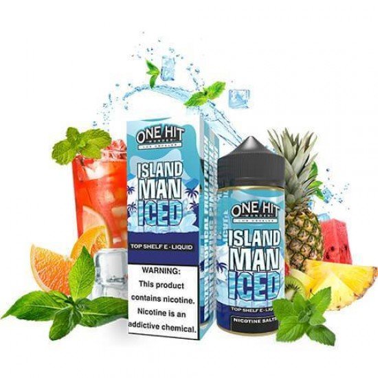 One Hit Wonder Island Man Iced 100ml Premium Likit  en uygun fiyatlar ile ebuhar da!  One Hit Wonder Island Man Iced 100ml Premium Likit özellikleri, fiyatı, incelemesi, yorumları ve taksit seçenekleri için hemen tıklayın!