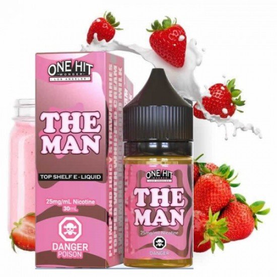 One Hit Wonder The Man 30ML Premium Salt Likit  en uygun fiyatlar ile ebuhar da!  One Hit Wonder The Man 30ML Premium Salt Likit özellikleri, fiyatı, incelemesi, yorumları ve taksit seçenekleri için hemen tıklayın!