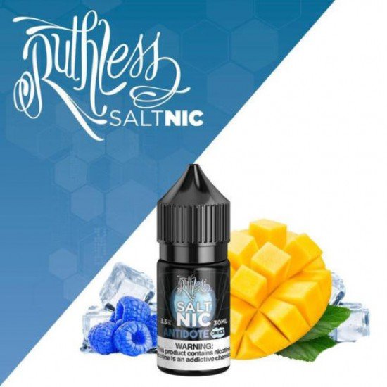 Ruthless Antidote On ice 30ML Salt Likit  en uygun fiyatlar ile ebuhar da!  Ruthless Antidote On ice 30ML Salt Likit özellikleri, fiyatı, incelemesi, yorumları ve taksit seçenekleri için hemen tıklayın!