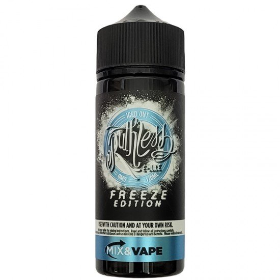 Ruthless Freeze Iced Out 120ML Likit  en uygun fiyatlar ile ebuhar da!  Ruthless Freeze Iced Out 120ML Likit özellikleri, fiyatı, incelemesi, yorumları ve taksit seçenekleri için hemen tıklayın!