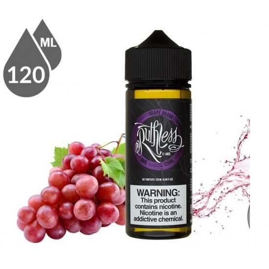 Ruthless Grape Drank 120ML Likit  en uygun fiyatlar ile ebuhar da!  Ruthless Grape Drank 120ML Likit özellikleri, fiyatı, incelemesi, yorumları ve taksit seçenekleri için hemen tıklayın!