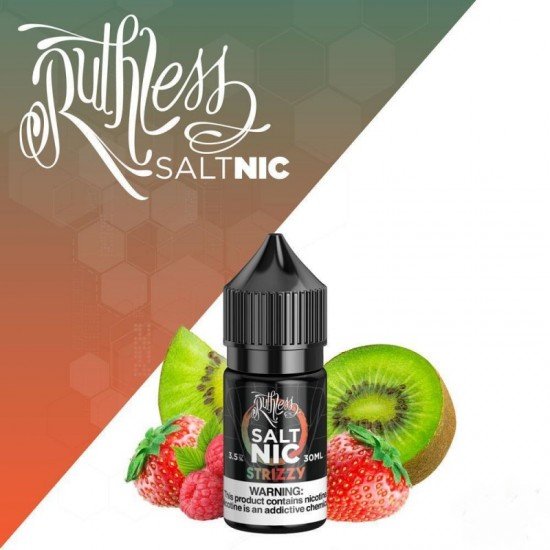 Ruthless Salt Nic Strizzy 30ML Salt Likit  en uygun fiyatlar ile ebuhar da!  Ruthless Salt Nic Strizzy 30ML Salt Likit özellikleri, fiyatı, incelemesi, yorumları ve taksit seçenekleri için hemen tıklayın!