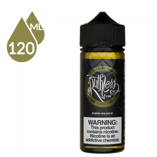 Ruthless Swamp Thang 120ML Likit  en uygun fiyatlar ile ebuhar da!  Ruthless Swamp Thang 120ML Likit özellikleri, fiyatı, incelemesi, yorumları ve taksit seçenekleri için hemen tıklayın!