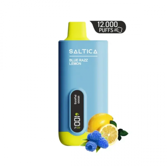 Saltica 12000 Puff Blue Razz Lemon Ekranlı  en uygun fiyatlar ile ebuhar da!  Saltica 12000 Puff Blue Razz Lemon Ekranlı özellikleri, fiyatı, incelemesi, yorumları ve taksit seçenekleri için hemen tıklayın!