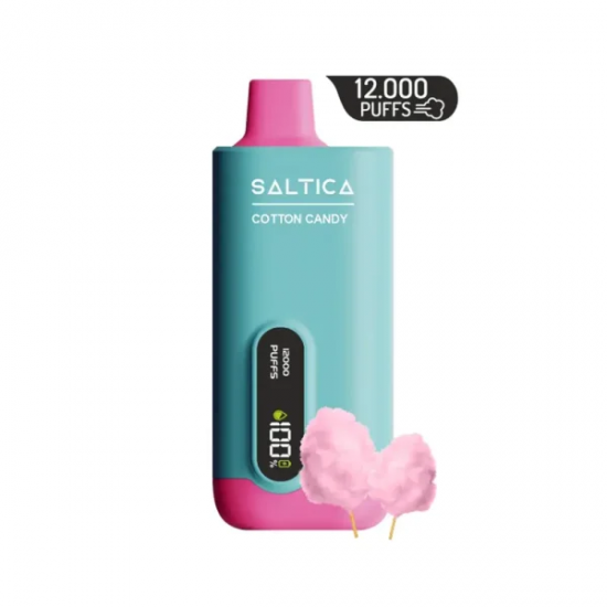 Saltica 12000 Puff Cotton Candy Ekranlı  en uygun fiyatlar ile ebuhar da!  Saltica 12000 Puff Cotton Candy Ekranlı özellikleri, fiyatı, incelemesi, yorumları ve taksit seçenekleri için hemen tıklayın!