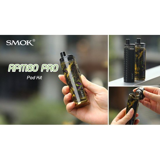 SMOK RPM 80 Pro Pod Mod Kit  en uygun fiyatlar ile ebuhar da!  SMOK RPM 80 Pro Pod Mod Kit özellikleri, fiyatı, incelemesi, yorumları ve taksit seçenekleri için hemen tıklayın!