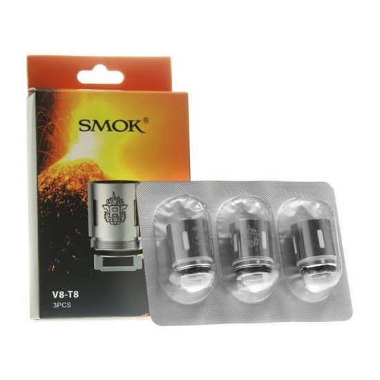 SMOK TFV8 V8-T8 COİL  en uygun fiyatlar ile ebuhar da!  SMOK TFV8 V8-T8 COİL özellikleri, fiyatı, incelemesi, yorumları ve taksit seçenekleri için hemen tıklayın!