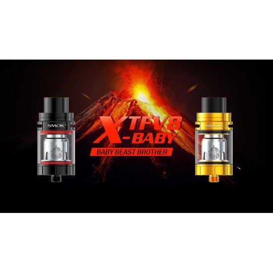 SMOK TFV8 X-Baby Atomizer  en uygun fiyatlar ile ebuhar da!  SMOK TFV8 X-Baby Atomizer özellikleri, fiyatı, incelemesi, yorumları ve taksit seçenekleri için hemen tıklayın!