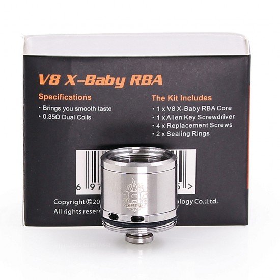 SMOK TFV8 X-Baby RBA Coil  en uygun fiyatlar ile ebuhar da!  SMOK TFV8 X-Baby RBA Coil özellikleri, fiyatı, incelemesi, yorumları ve taksit seçenekleri için hemen tıklayın!