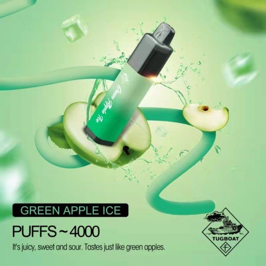 Tugboat Mega Flow 4000 Green apple  en uygun fiyatlar ile ebuhar da!  Tugboat Mega Flow 4000 Green apple özellikleri, fiyatı, incelemesi, yorumları ve taksit seçenekleri için hemen tıklayın!