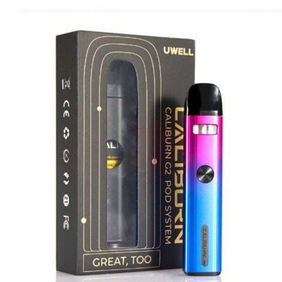 Uwell Caliburn G2 Pod  en uygun fiyatlar ile ebuhar da!  Uwell Caliburn G2 Pod özellikleri, fiyatı, incelemesi, yorumları ve taksit seçenekleri için hemen tıklayın!