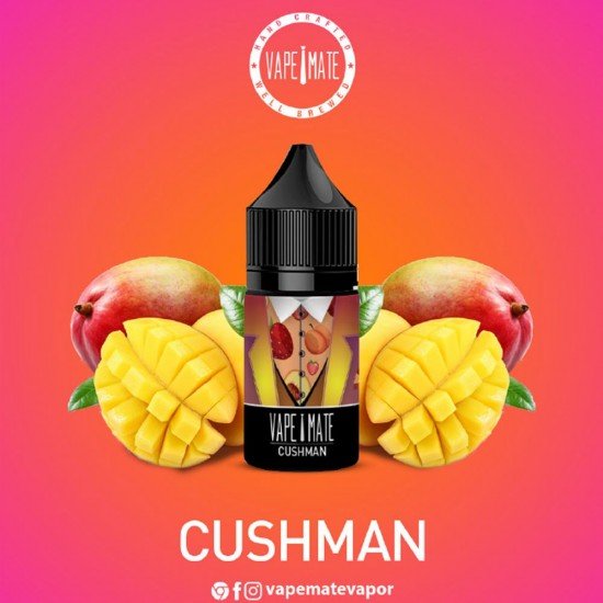 Vape Mate Cushman 30 ML Likit  en uygun fiyatlar ile ebuhar da!  Vape Mate Cushman 30 ML Likit özellikleri, fiyatı, incelemesi, yorumları ve taksit seçenekleri için hemen tıklayın!