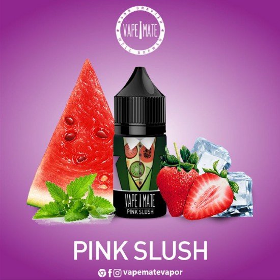 Vape Mate Pink Slush 30 ML Salt Likit  en uygun fiyatlar ile ebuhar da!  Vape Mate Pink Slush 30 ML Salt Likit özellikleri, fiyatı, incelemesi, yorumları ve taksit seçenekleri için hemen tıklayın!