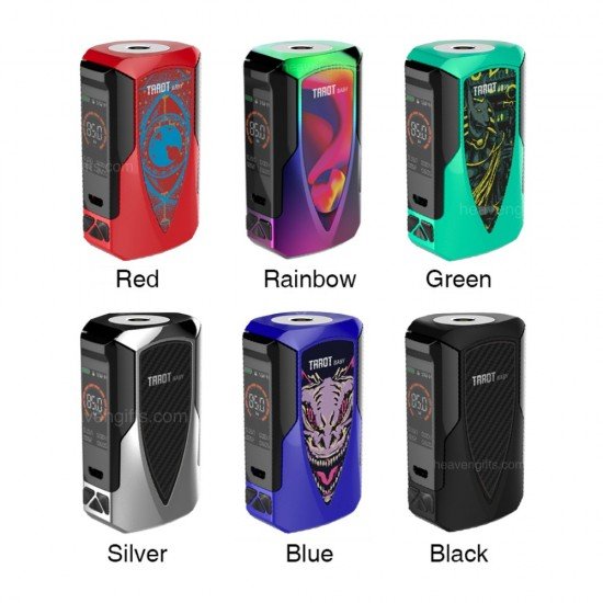 Vaporesso Tarot Baby 85W TC MOD  en uygun fiyatlar ile ebuhar da!  Vaporesso Tarot Baby 85W TC MOD özellikleri, fiyatı, incelemesi, yorumları ve taksit seçenekleri için hemen tıklayın!