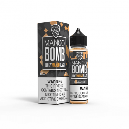 VGOD Salt Likit Mango Bomb 30ml  en uygun fiyatlar ile ebuhar da!  VGOD Salt Likit Mango Bomb 30ml özellikleri, fiyatı, incelemesi, yorumları ve taksit seçenekleri için hemen tıklayın!