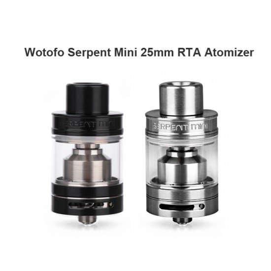 WOTOFO SERPENT MİNİ 25 RTA ATOMİZER  en uygun fiyatlar ile ebuhar da!  WOTOFO SERPENT MİNİ 25 RTA ATOMİZER özellikleri, fiyatı, incelemesi, yorumları ve taksit seçenekleri için hemen tıklayın!